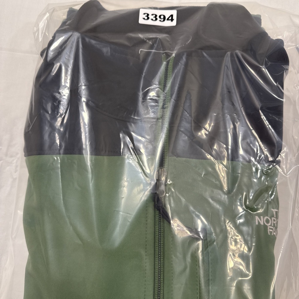 North Face Apex Bionic Mens 2XL Green BLK  Softshell Fleece Lined Outdoor ZIP - Picture 9 of 9